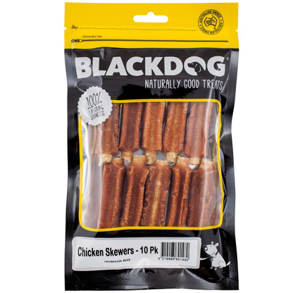 BlackDog Chicken Skewers Dog Treats