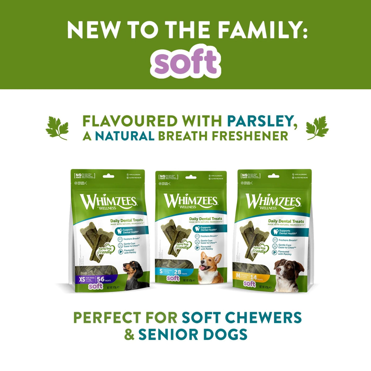 Whimzees Soft Dental Dog Treats