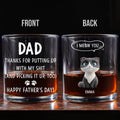 Still Your Furry Little Problem - Personalized Whiskey Glass