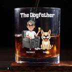 Dogs Made Me Do It - Personalized Whiskey Glass