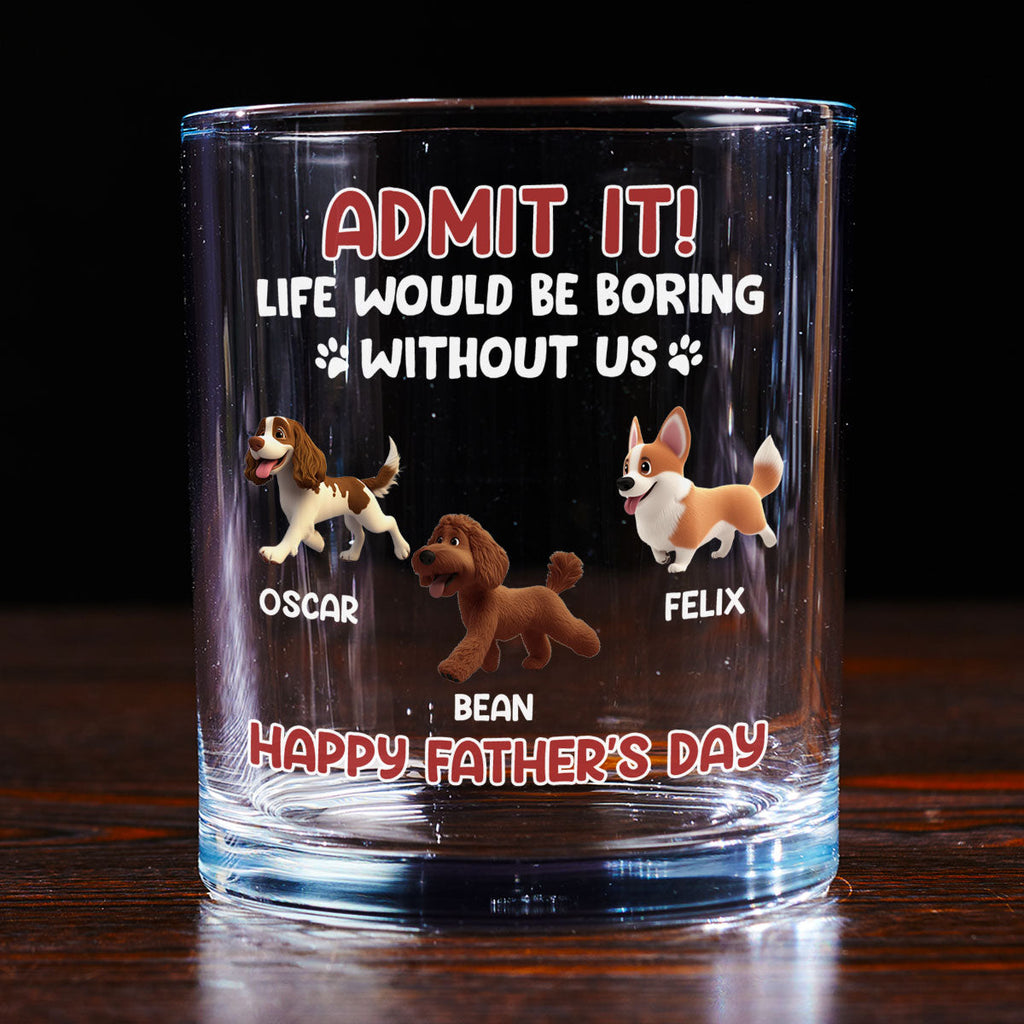 Admit - Personalized Whiskey Glass