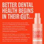 Bell and Bone Dog Dental Topper - Salmon