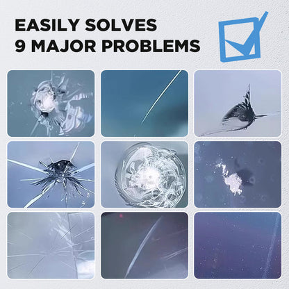 💥Buy 1 Get 1 Free🚗Cracks Gone Glass Repair Kit (New Formula)🤩