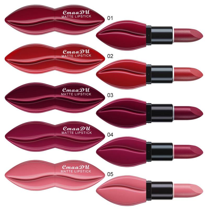 💄LAST DAY SALE -EACH ONLY ￡2.39!!💝Lip-shaped Long Lasting Waterproof Lipstick