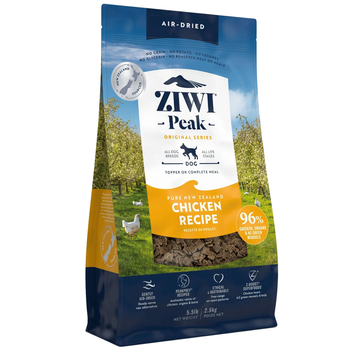 ZIWI Peak Dog Food Air Dried Free-Range Chicken