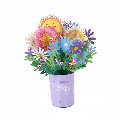 🏆35K+ SOLD! 🌼💌 Forever-Blooming 3D Flower Pop-Up Card– Personalized Love Message & Everlasting Bloom 🎁