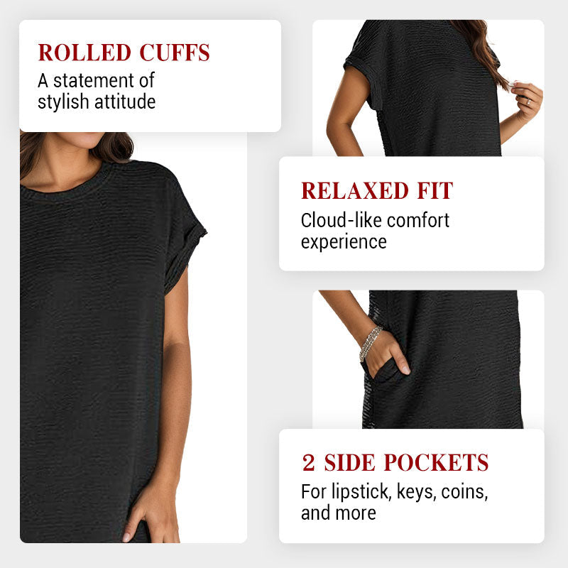 Summer Hot Sale 🔥Women's Relaxed Pocket Dress