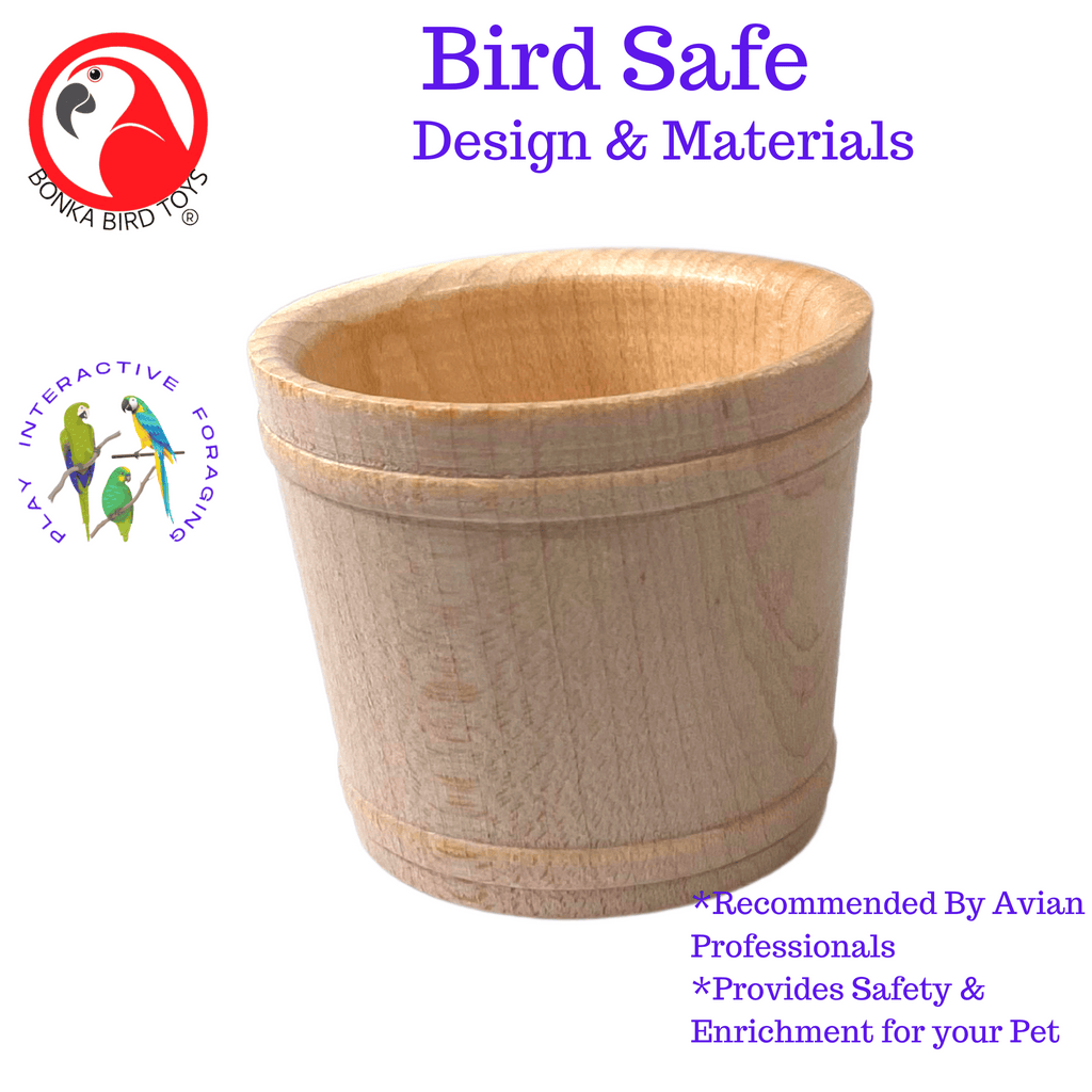 3895 Wooden Treat Bucket