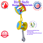 Spoon Cage Ball Medium Large Puzzle Rattle Toy