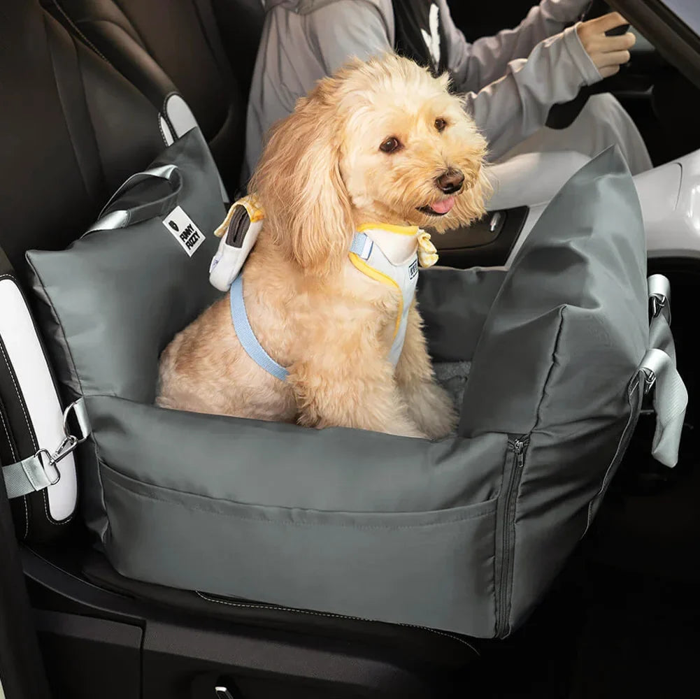 Waterproof ISOFIX Dog Car Seat Bed with LATCH System - First Class
