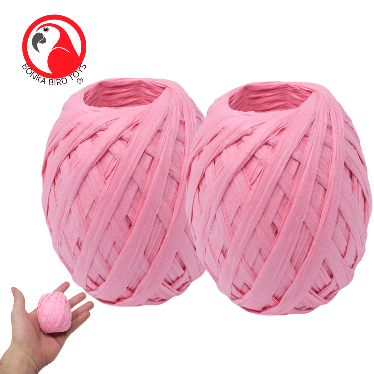 Pack 2 Specialty Raffia Ribbon Gift Packing (200ft)