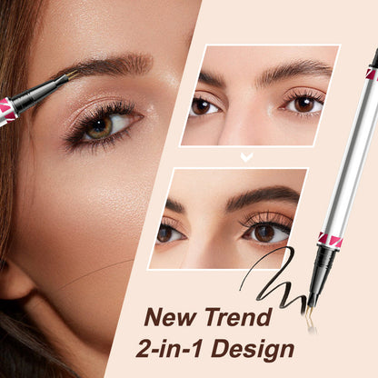 🔥PAY 1 GET 1 FREE(2PCS)💕Dual-Ended Eyebrow Pen