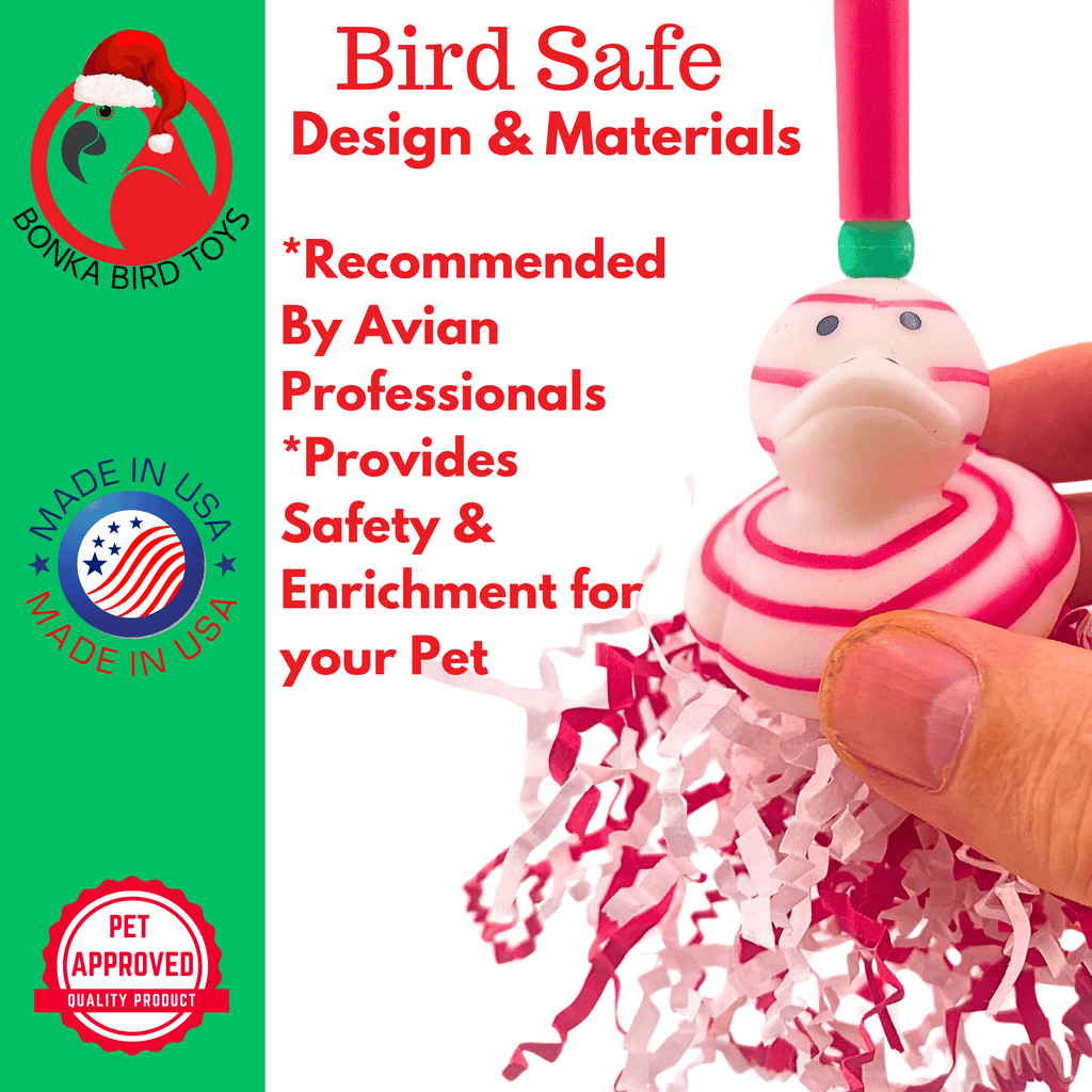 2727 Christmas Candy Cane Duck