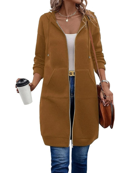 🌸LAST DAY - 50% OFF🥰Women Casual Zip up Fleece Hoodies