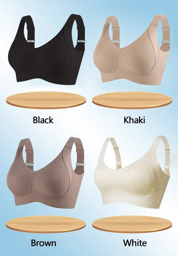 🎁Last Day Buy 1 Get 3 Packs(Each only ￡4.33)🔥Super firming bra | Wire-free push-up bra👍No more sagging breasts