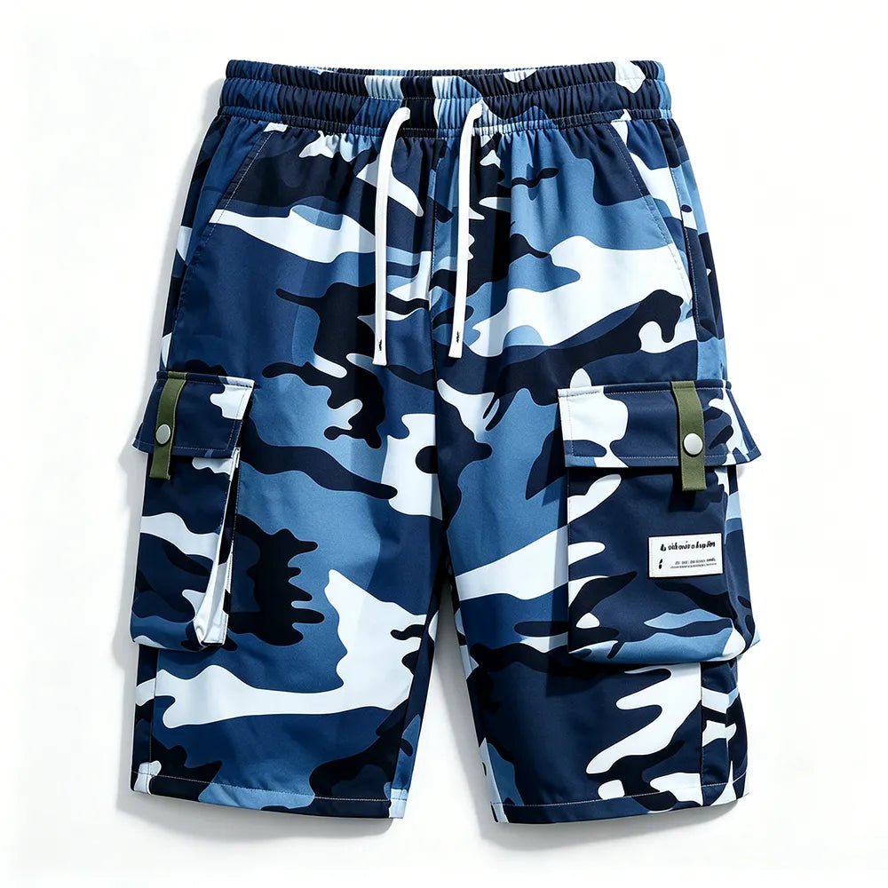 ❀12 Pack for $29⚡- Men's Camouflage Cargo Shorts