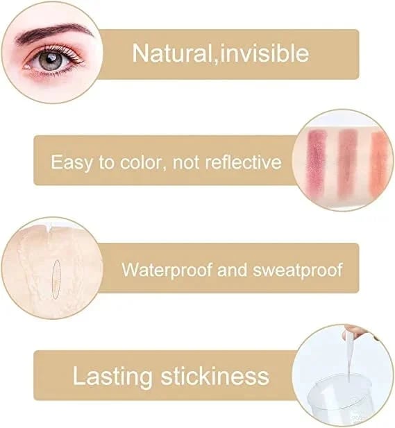 🔥Buy two get one free🔥New Glue-Free Ultra Natural Invisible Double Eyelid Sticker