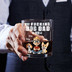 Best Dad Ever - Personalized Whiskey Glass