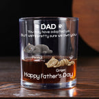 I Own You For Sure Cat Ver - Personalized Whiskey Glass