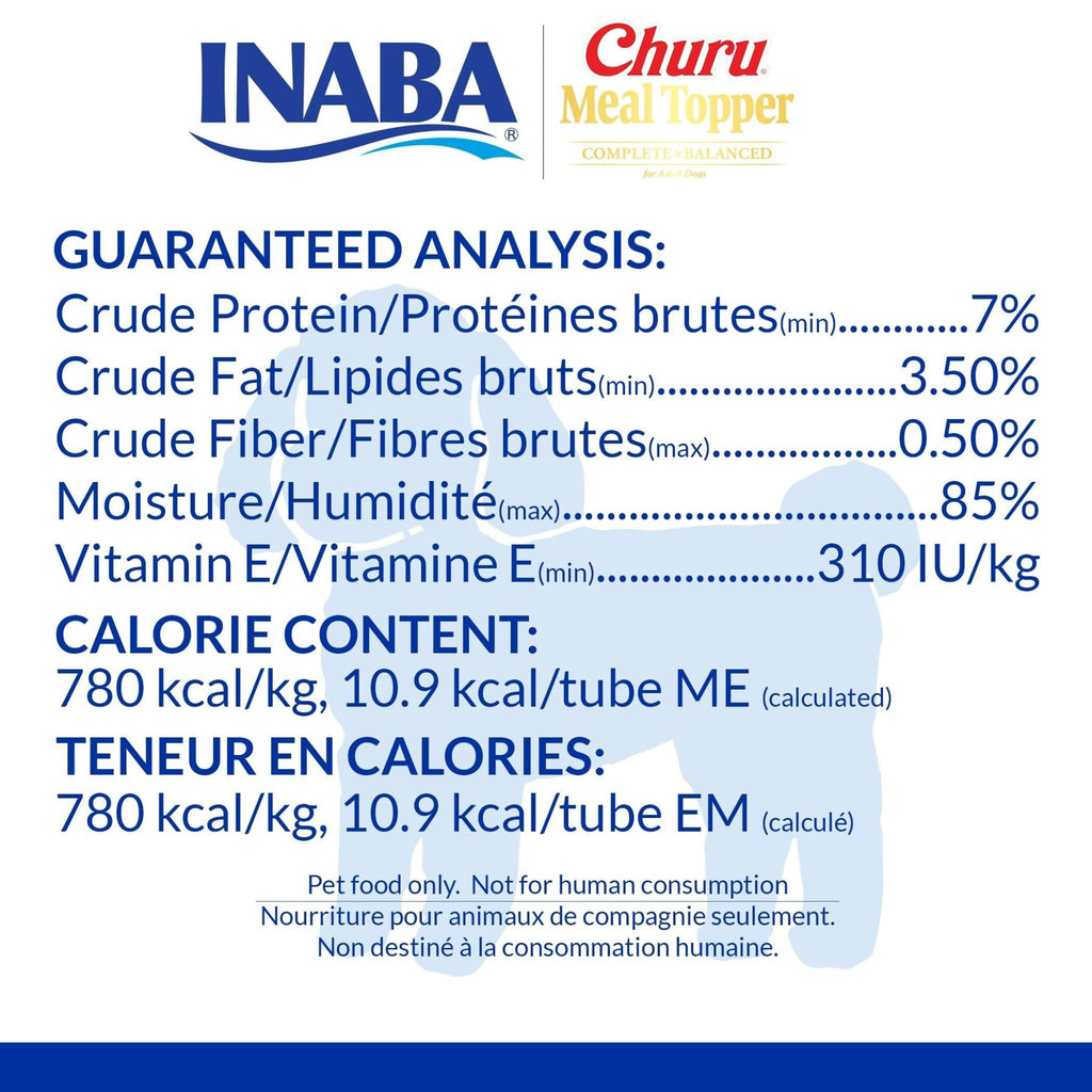 Inaba Dog Churu Meal Topper Chicken with Cheese