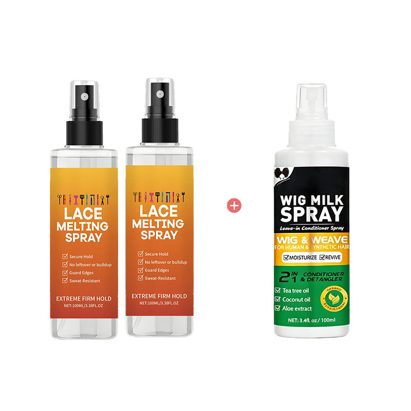🏆Hot Sale-50% OFF🌟Extreme Hold Lace Melting Spray