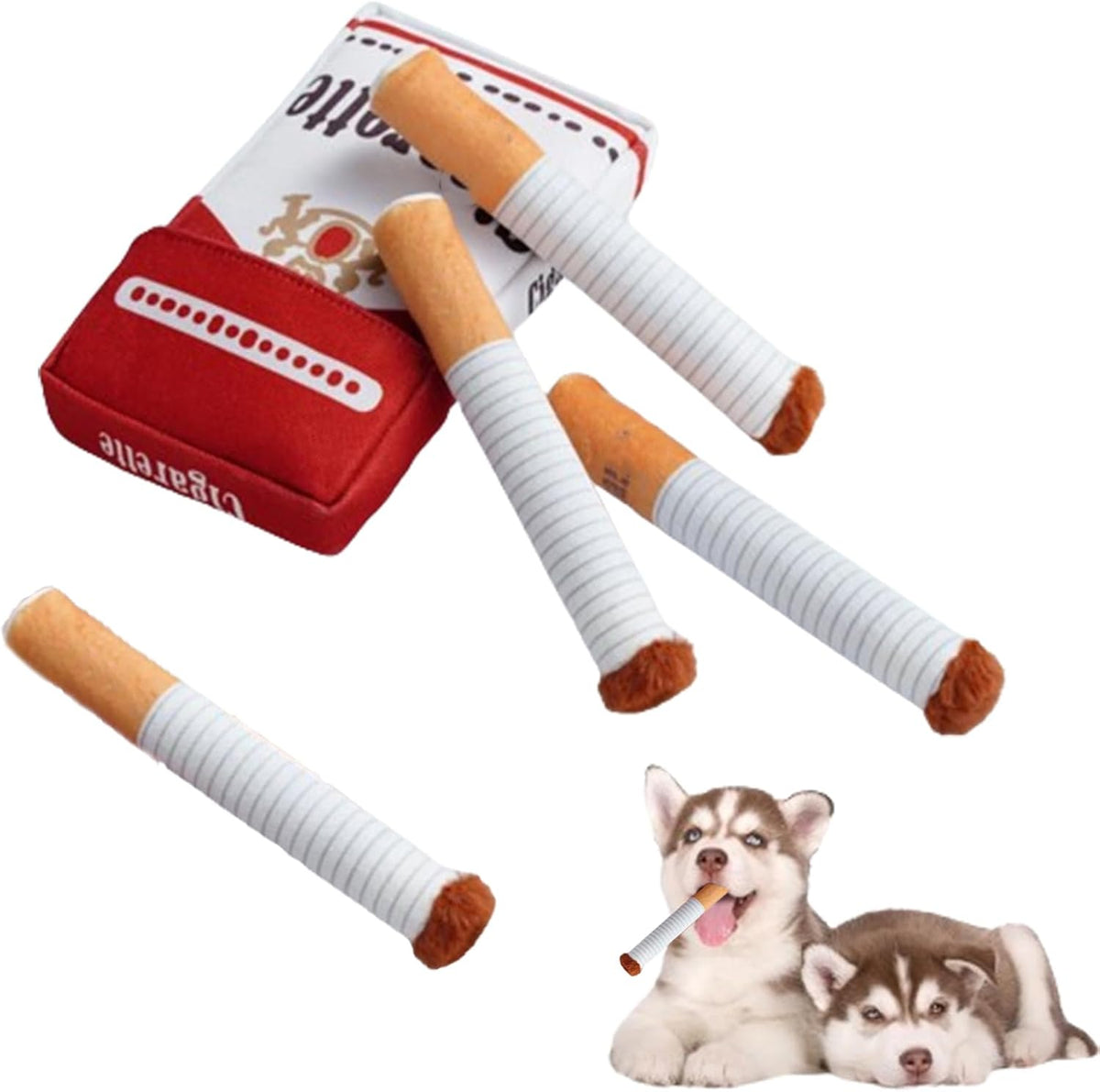 🎉Limited Time 50% Off: 🐕Uniquely Shaped Cigarette 🚬Sound Pet Toy