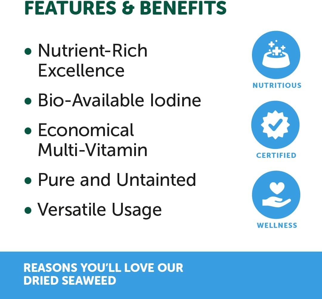 NAS - Organic Seaweed 300g