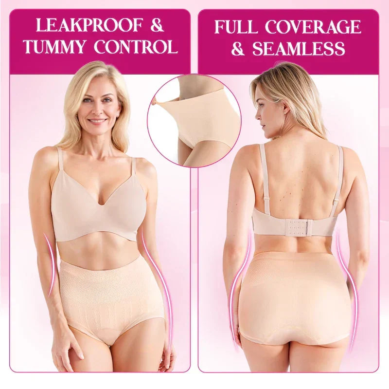 💥Hot Sale 70% OFF💞Leakproof High-Waist Tummy-Control Butt-Lifting Panties
