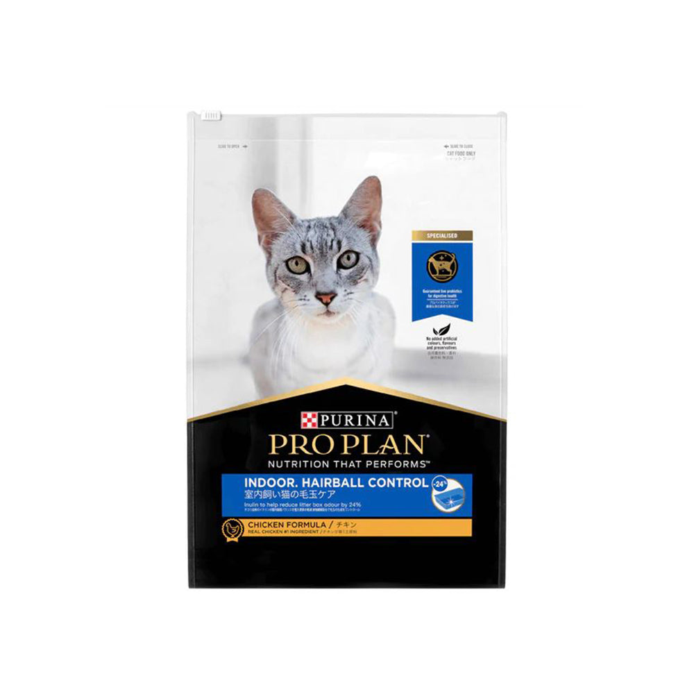 PRO PLAN Indoor Hairball Control Chicken Formula Adult Dry Cat Food