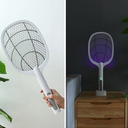 🔥HOT SALE🔥USB Rechargeable Electric Fly Swatter Large Insect Racket