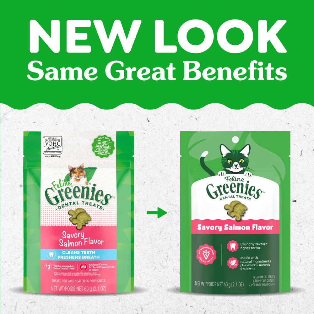 GREENIES Salmon Feline Dental Treats 60g