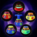 🔥Buy 2 Get 1 FREE（3pcs)🎁Music Flashing Spinners Toy With Launcher