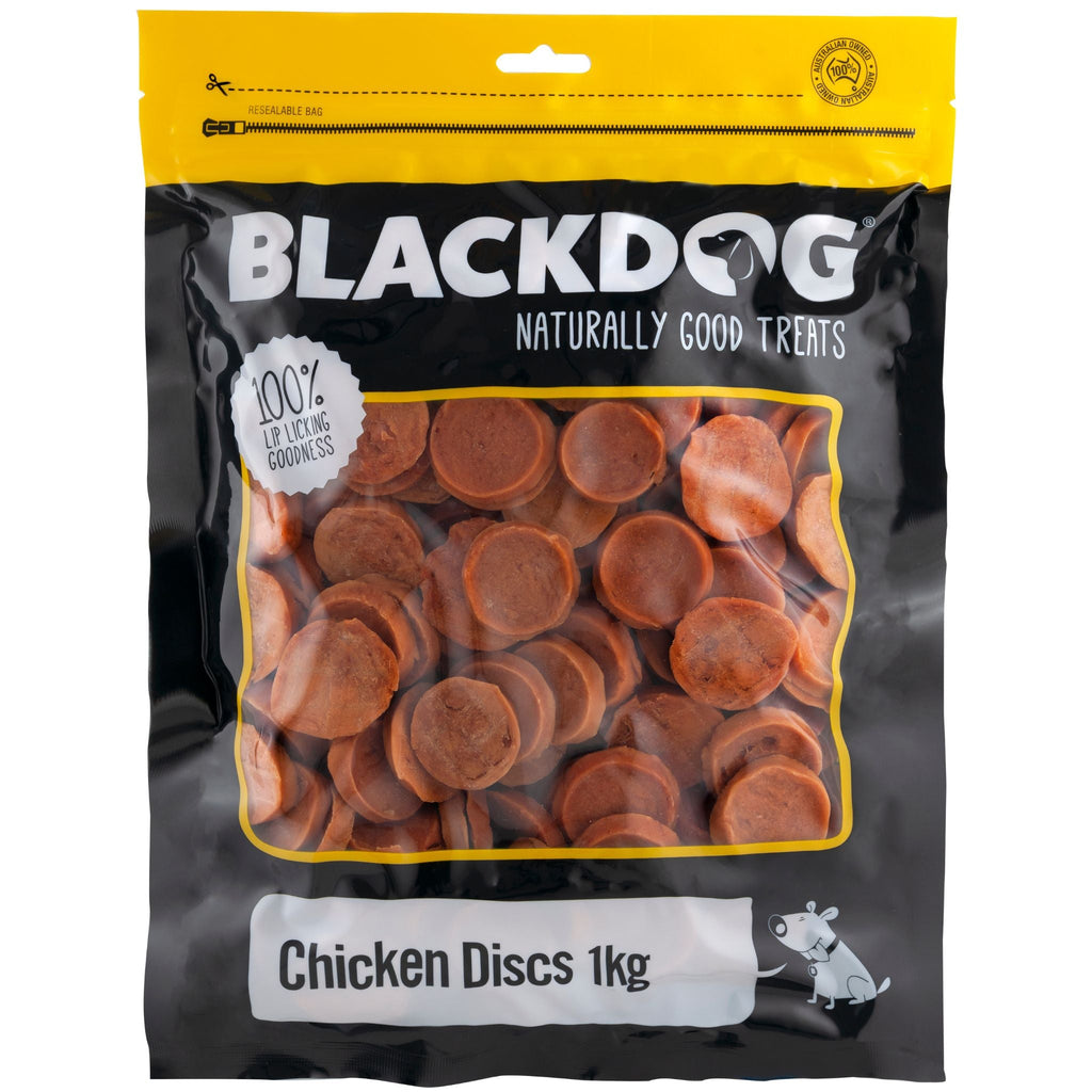 BlackDog Chicken Discs Dog Treats