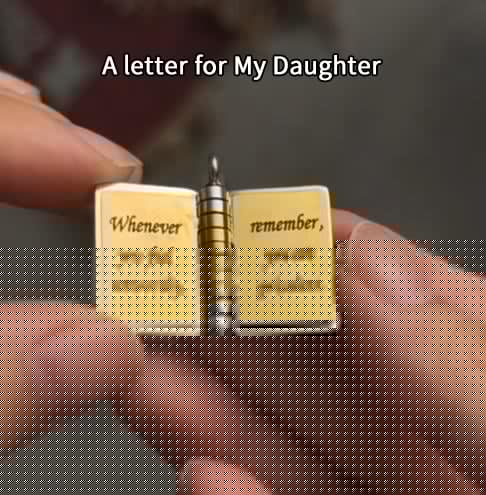 🔥My Little Star Book Necklace for Daughter, Birthday Day Gift Graduation Jewelry of Love