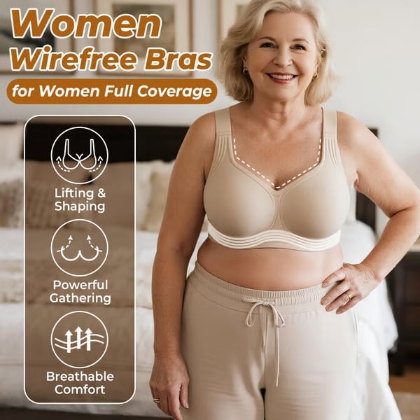 🎁New Year Sale 50% OFF!!⚡ -Super firming bra | Women Wirefree Seamless Bras 👍No more sagging breasts