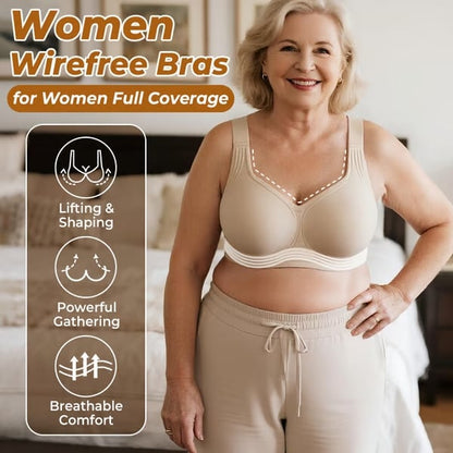 🎁New Year Sale 50% OFF!!⚡ -Super firming bra | Women Wirefree Seamless Bras 👍No more sagging breasts