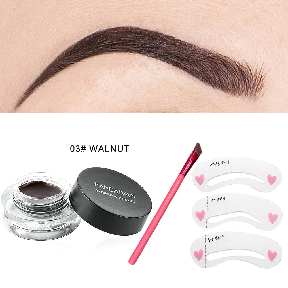 🔥Buy 2 Get 1 Free(3 sets)🔥Multi-function Eyebrow Brush & Eyebrow Cream