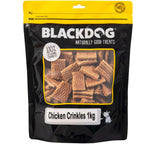 BlackDog Chicken Crinkles Dog Treats