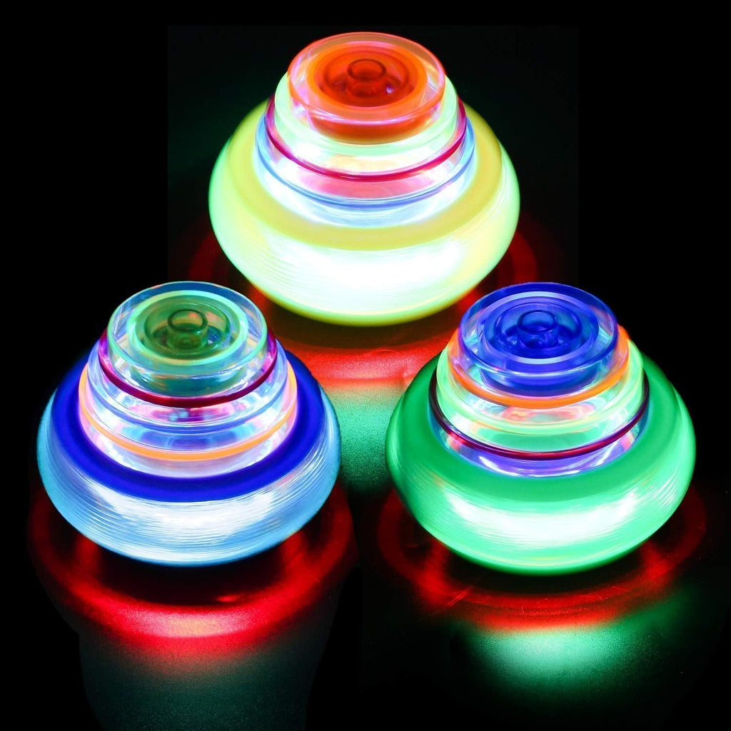 🔥Buy 2 Get 1 FREE（3pcs)🎁Music Flashing Spinners Toy With Launcher