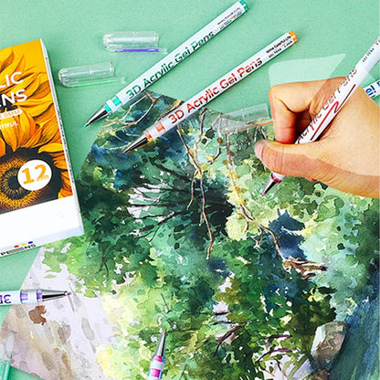 🎁New Year Sale 50% OFF🎁50K+ SOLD! Almost Gone✨Multi-Color Gel Pen Set for Drawing & Coloring