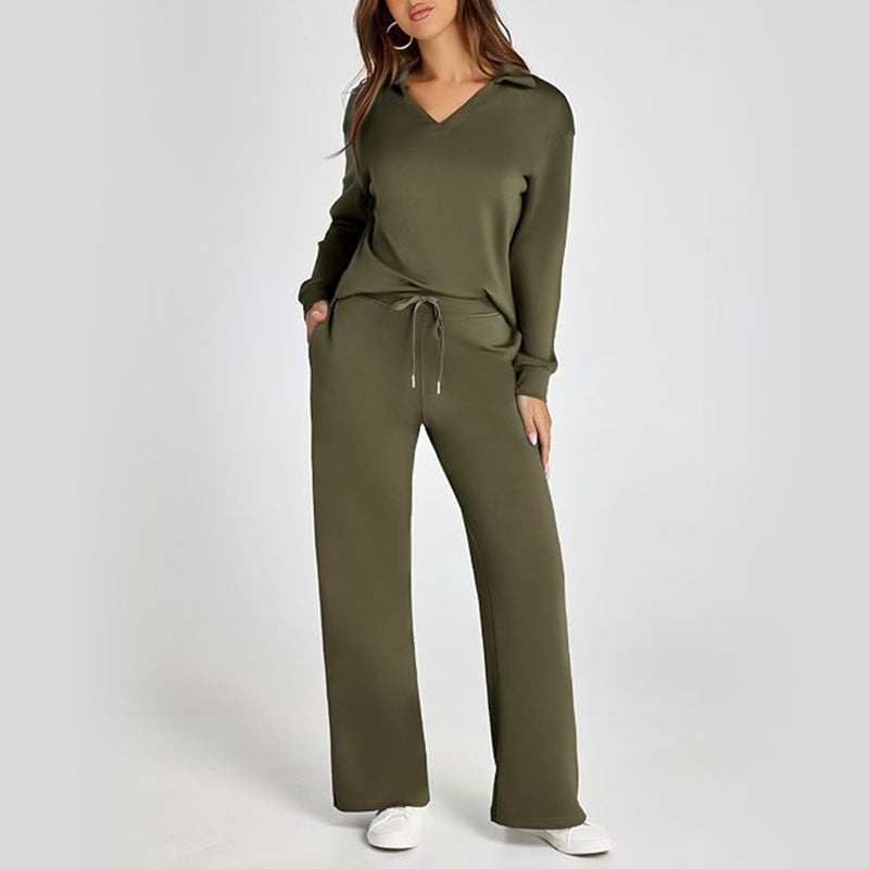 🥰Hot Sale 49% OFF💕Women's 2 Piece Sets Outfits Casual Long Sleeve Sweatsuits Sets