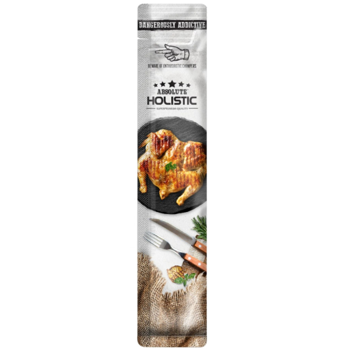 Absolute Holistic Bisque Chicken & King Salmon Pet Treats for Cats & Dogs