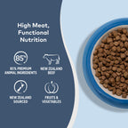 ZiwiPeak Steam & Dried Dog Food - Grass-fed Beef with Pumpkin Recipe
