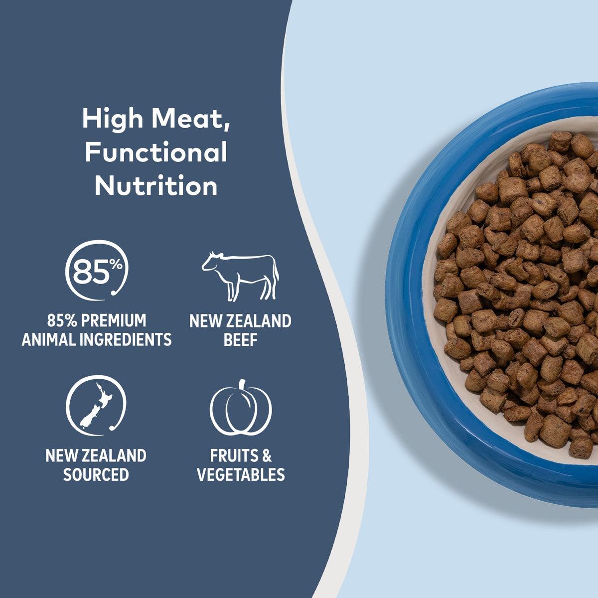 ZiwiPeak Steam & Dried Dog Food - Grass-fed Beef with Pumpkin Recipe