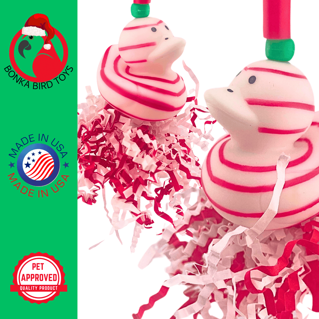 2727 Christmas Candy Cane Duck