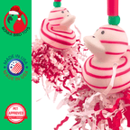 2727 Christmas Candy Cane Duck