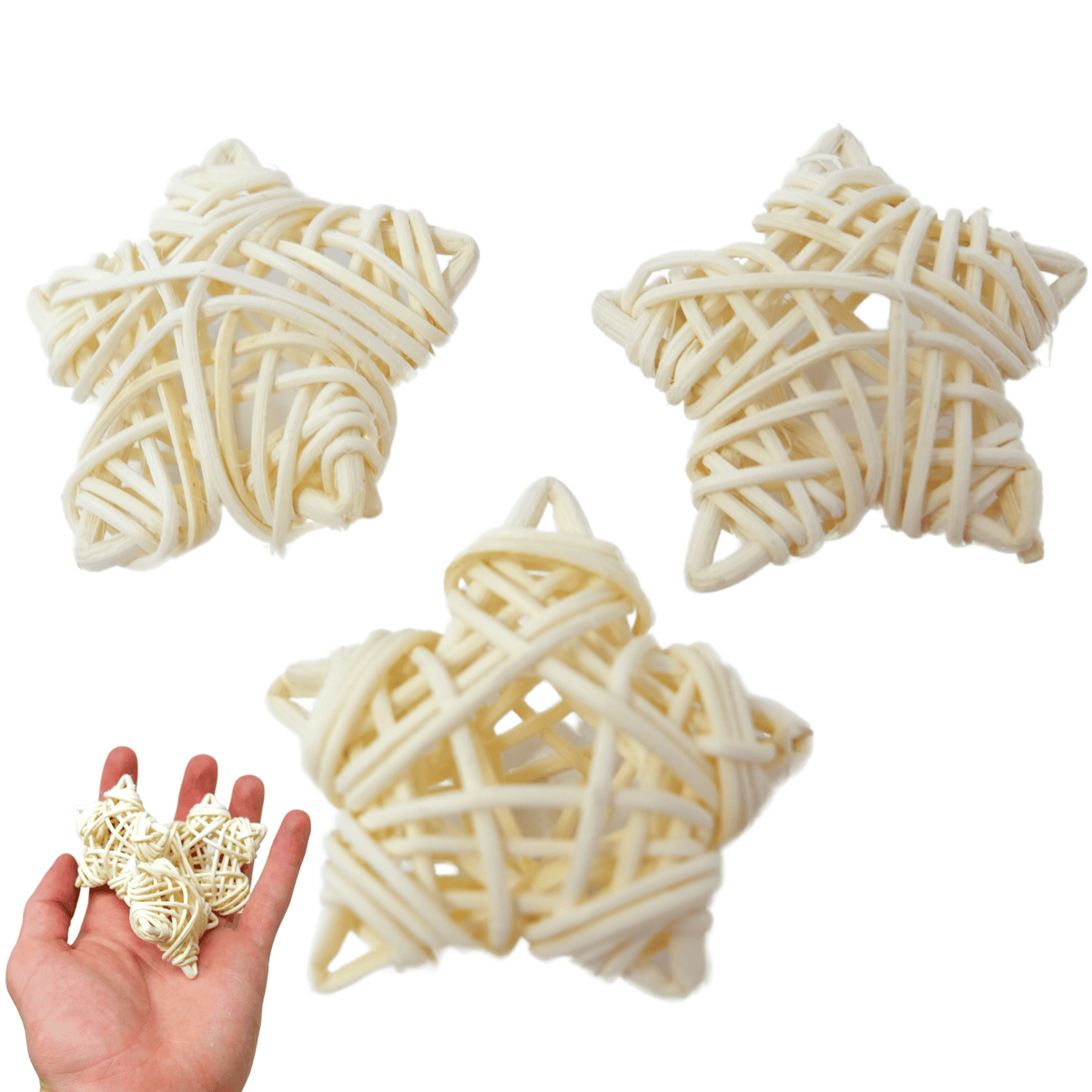 Assorted Mini Puff Vine Stars