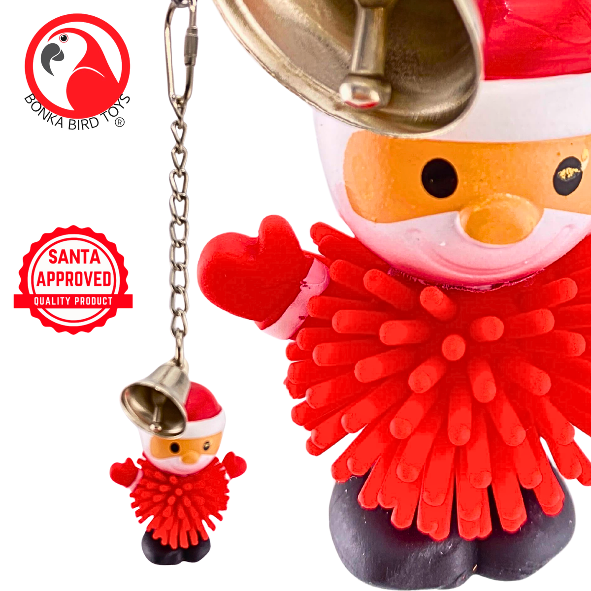 2864 Spikey Santa Christmas Jingle