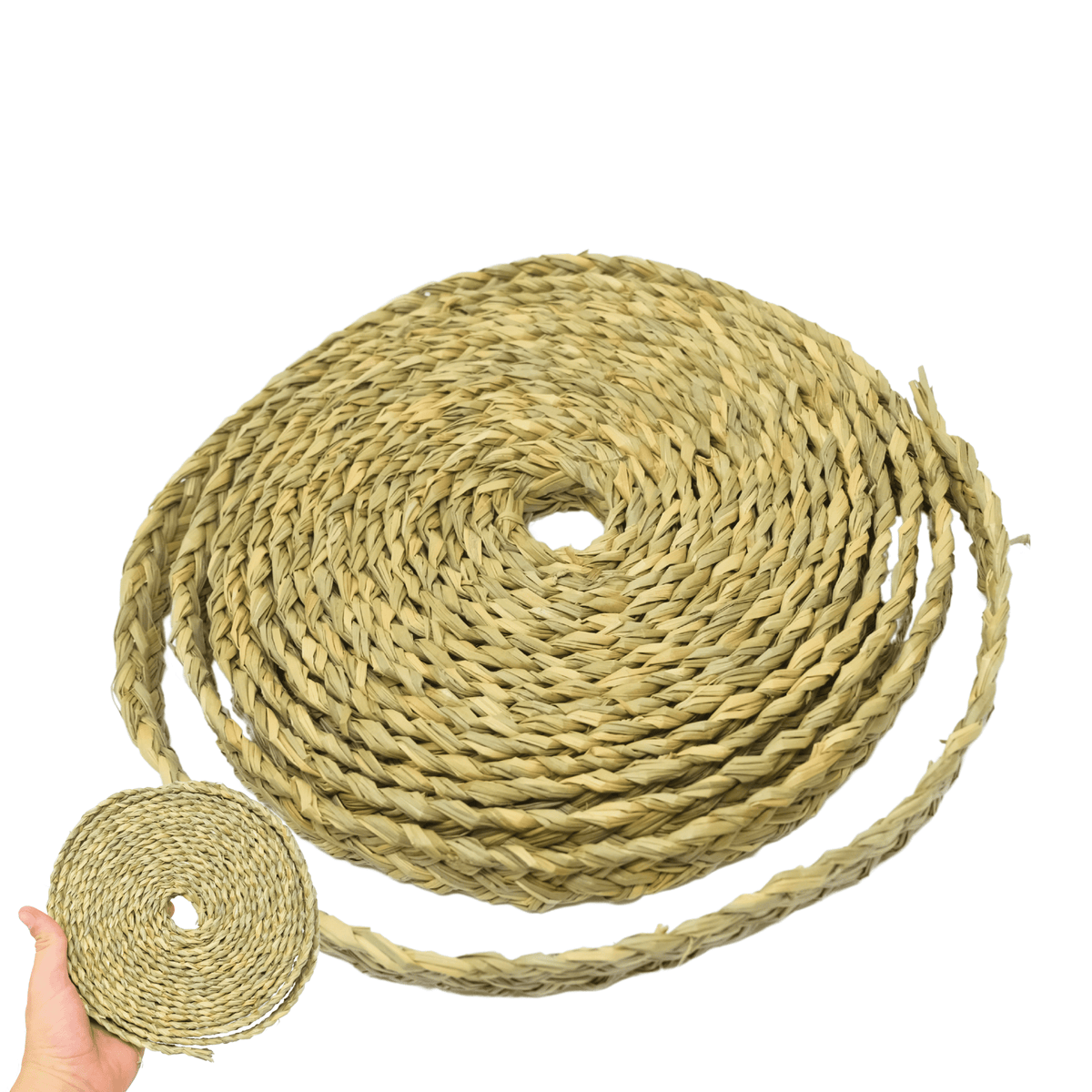 1254 7/8" Seagrass Braided Rope 20 Ft