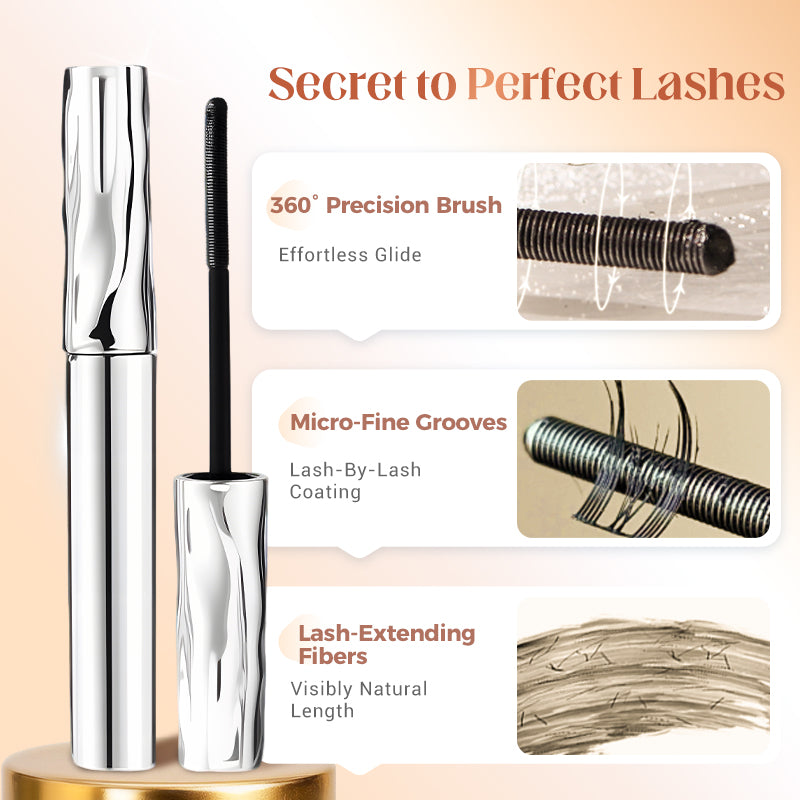 ✨LAST DAY BUY 1 GET 1 FREE!!✨Ultimate Waterproof & Sweatproof Lengthening & Curling Mascara👁️